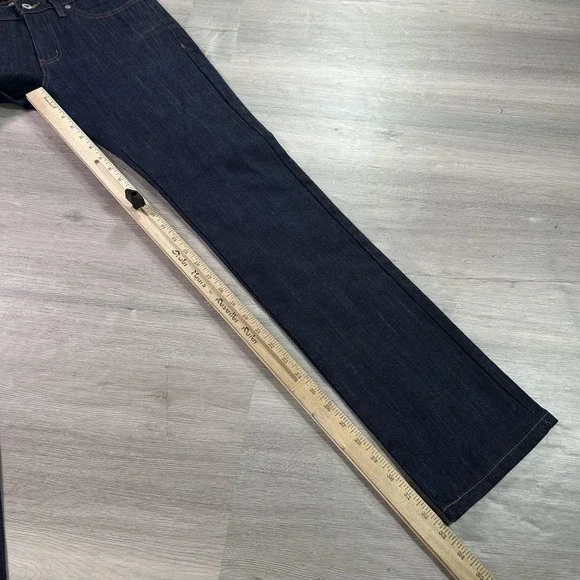 Naked & Famous Jeans Mens 32x33 Blue Indigo Power Stretch SkinnyGuy Denim